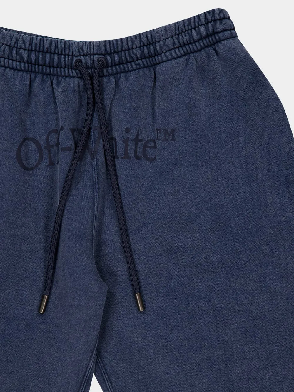 Blue Bookish Mar Skate Cotton Sweatshorts sold by Fashion Clinic product image thumbnail 3
