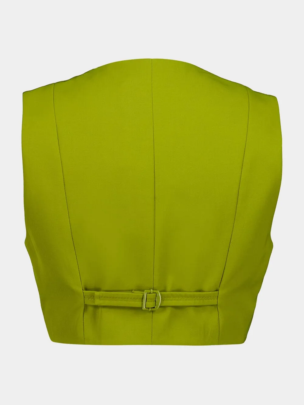 Pistachio Luna Wool Waistcoat sold by Fashion Clinic product image thumbnail 3