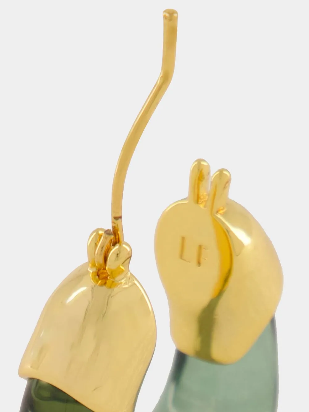 Mini Organic Hoops in Forest sold by Fashion Clinic product image thumbnail 4