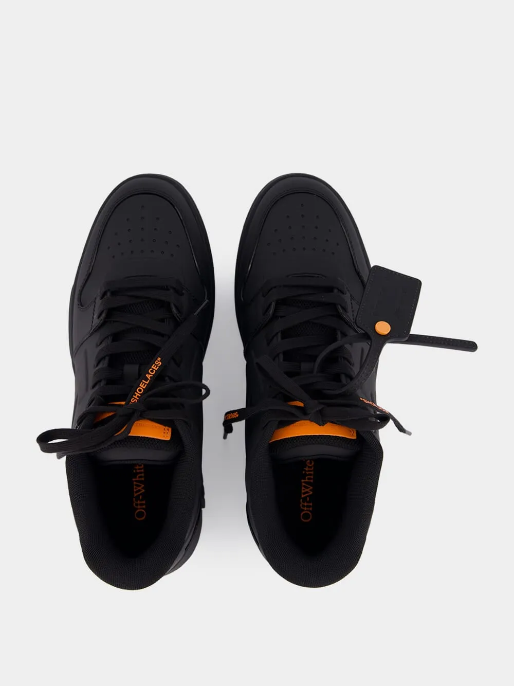 Black and Orange Out of Office Molded Sneakers sold by Fashion Clinic product image thumbnail 4