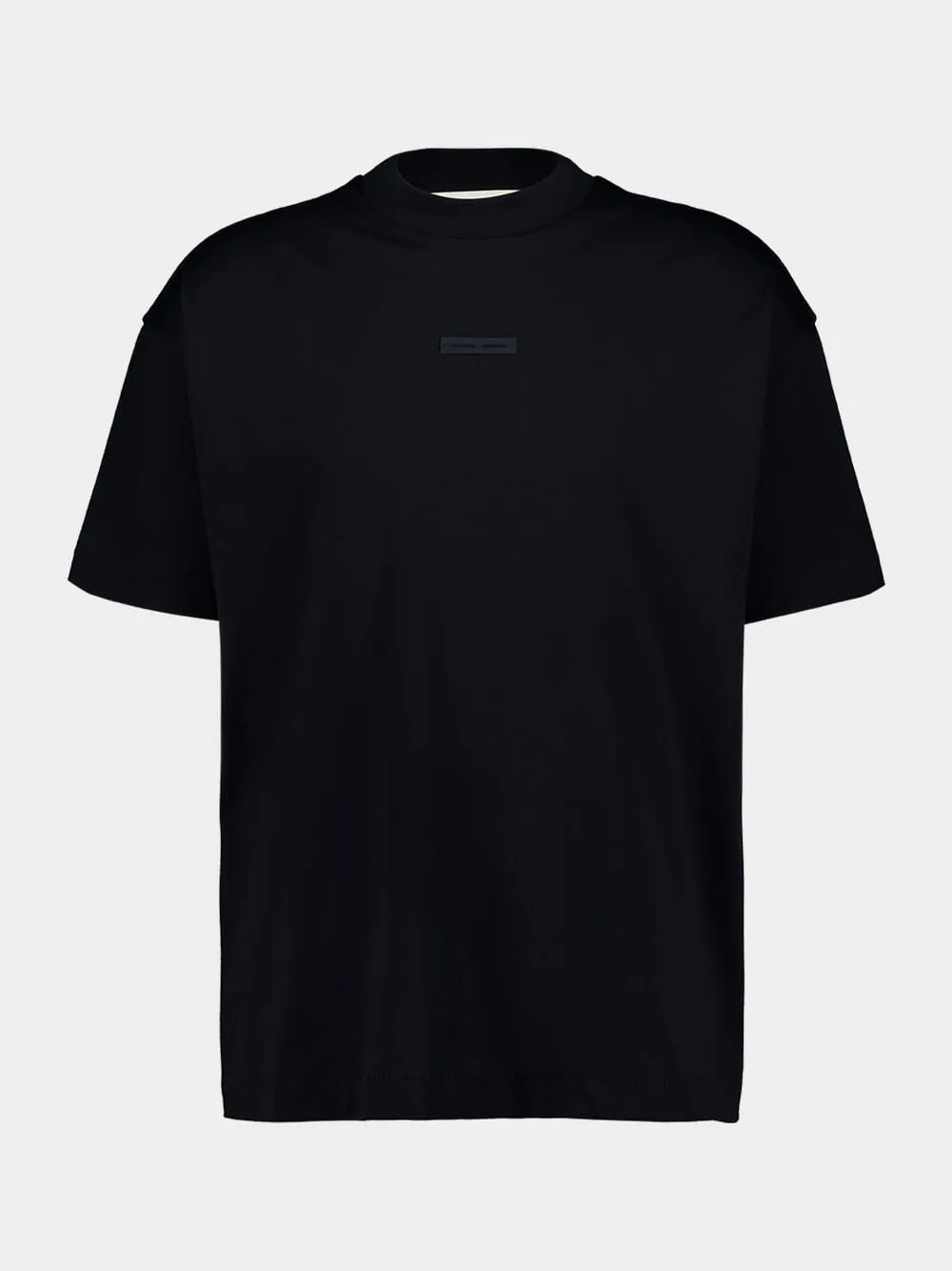 Jet Black T-Shirt Classic Fit Knit sold by Fashion Clinic