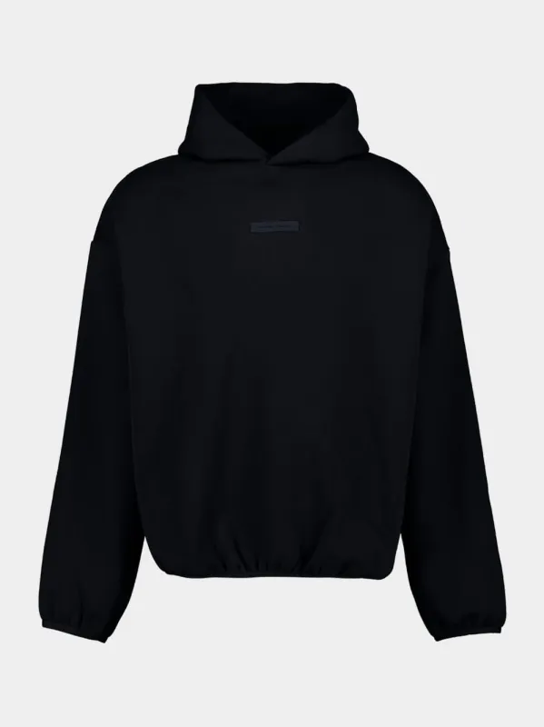 Jet Black Hooded Sweatshirt Modern Fit made by Fear of God