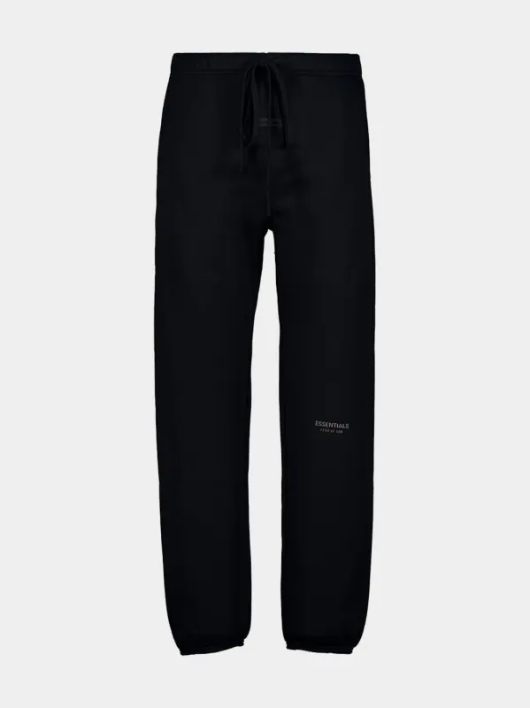 Jet Black Vintage Fleece Sweatpants sold by Fashion Clinic