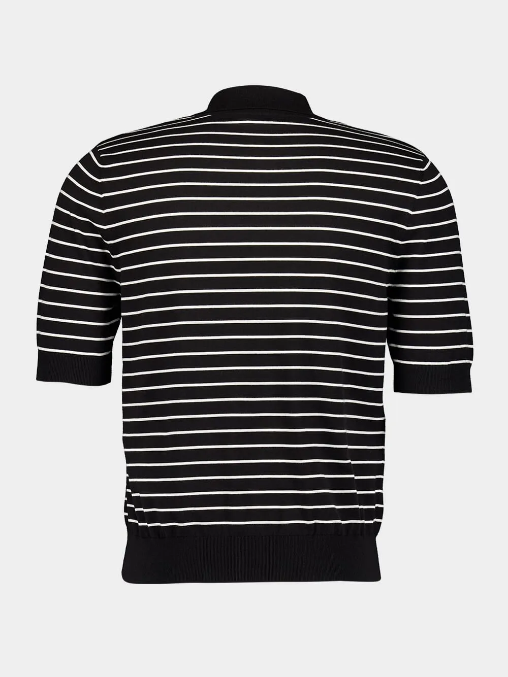 POLO S/S BRODE TRIOMPHE RAYE COTTON sold by Fashion Clinic product image thumbnail 2