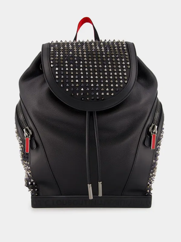 Explorafunk Leather Backpack made by Christian Louboutin