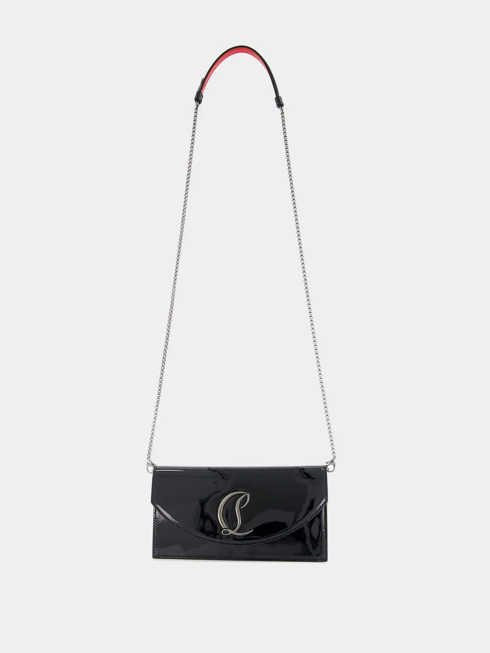 Loubi54 Black Leather Clutch sold by Fashion Clinic product image thumbnail 2