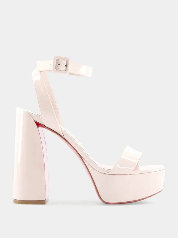 Movida Sabina 130mm leather platform sandals sold by Fashion Clinic