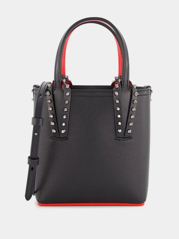 Cabata Mini Black Leather Tote Bag sold by Fashion Clinic