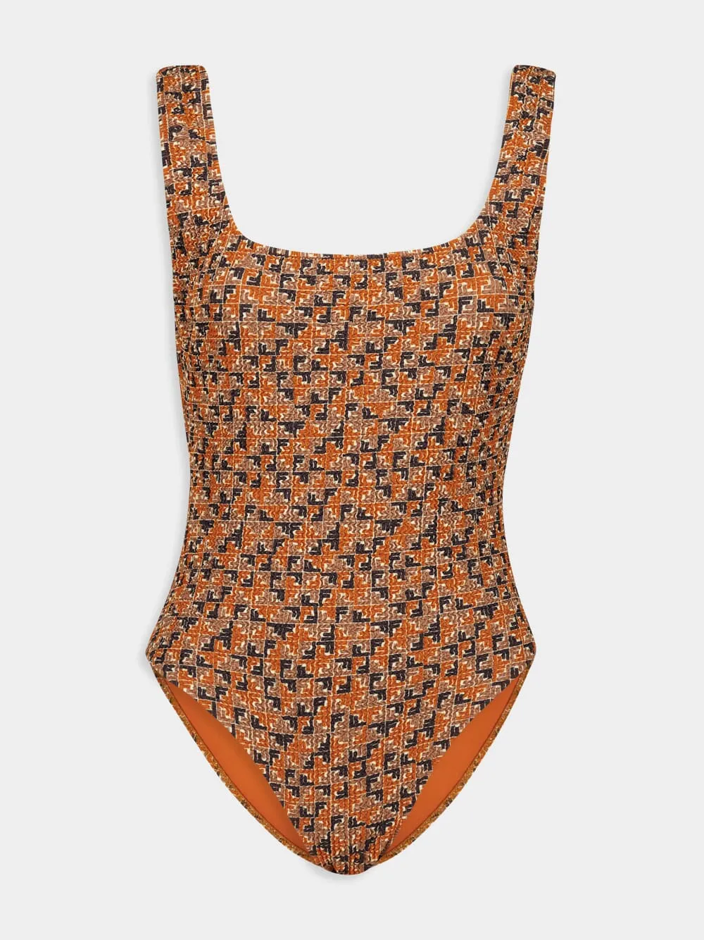 Mini FF Puzzle Orange Swimsuit sold by Fashion Clinic product image thumbnail 2