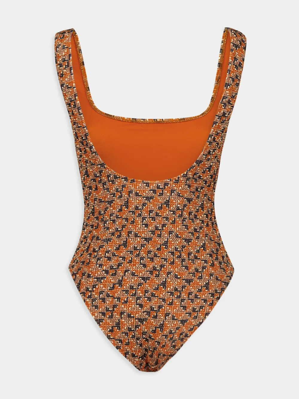 Mini FF Puzzle Orange Swimsuit sold by Fashion Clinic product image thumbnail 3