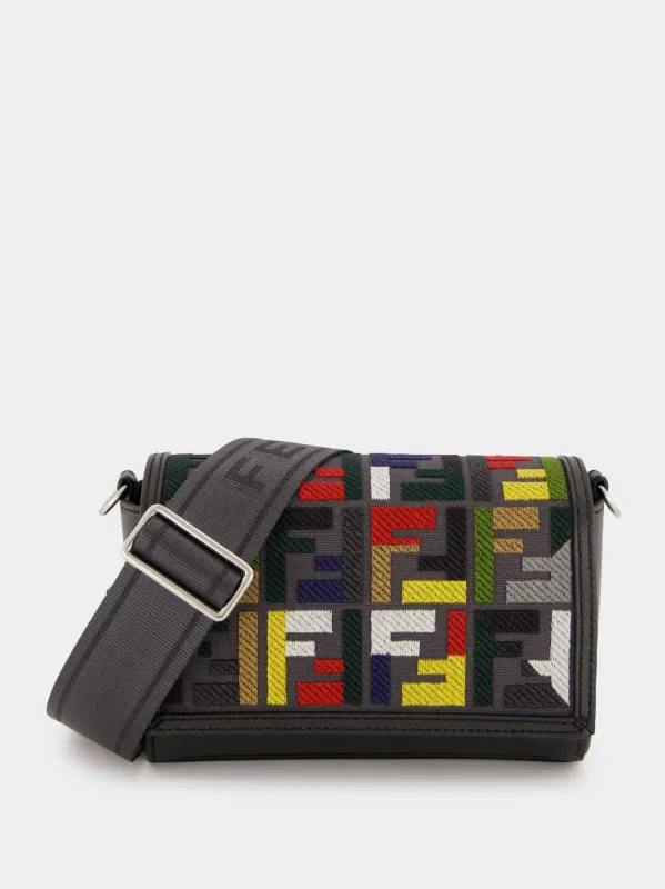 FF Compact Multicolour Embroidered Bag sold by Fashion Clinic