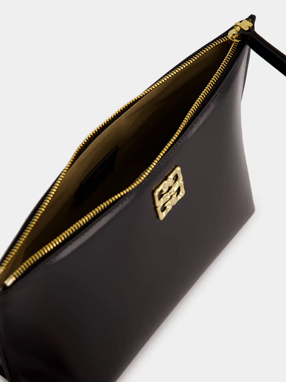 Black 4G Liquid Cosmetic Pouch sold by Fashion Clinic product image thumbnail 5