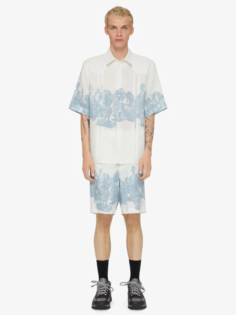 Linen Shirt with Print sold by Fashion Clinic product image thumbnail 2