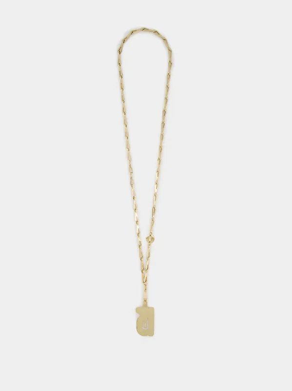 Gold Crossbody Phone Chain sold by Fashion Clinic