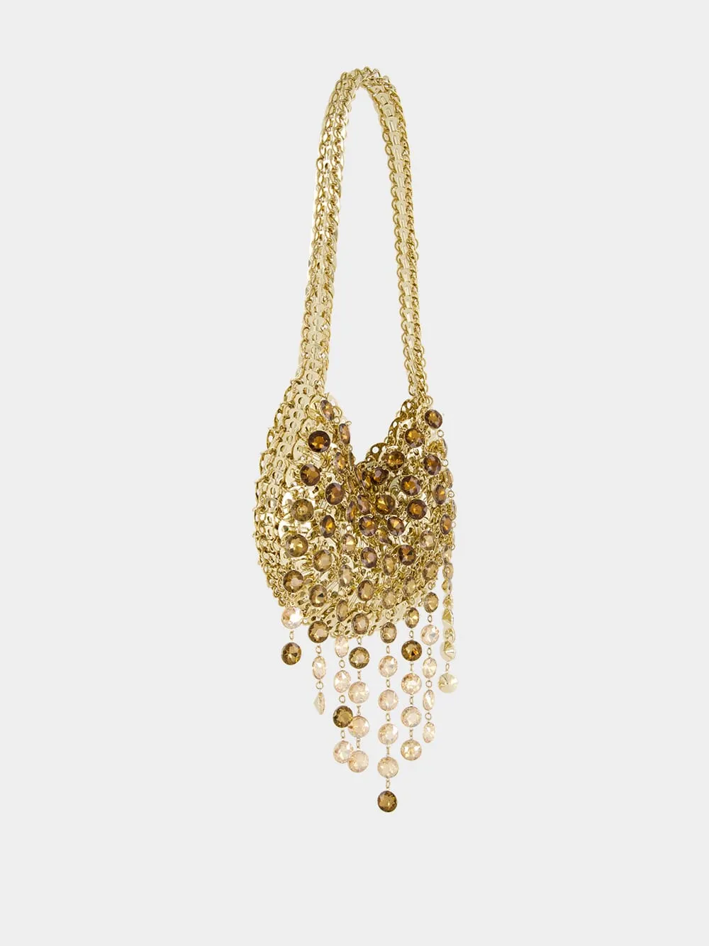 Gold Nano Bag with Gradient Crystal Strass sold by Fashion Clinic product image thumbnail 2