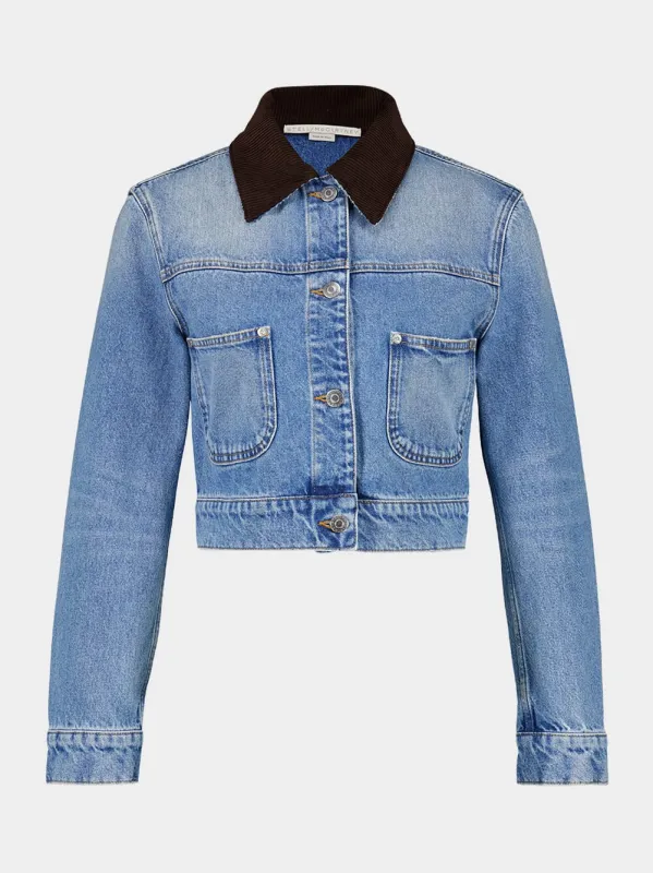 Blue Vintage Denim Jacket sold by Fashion Clinic