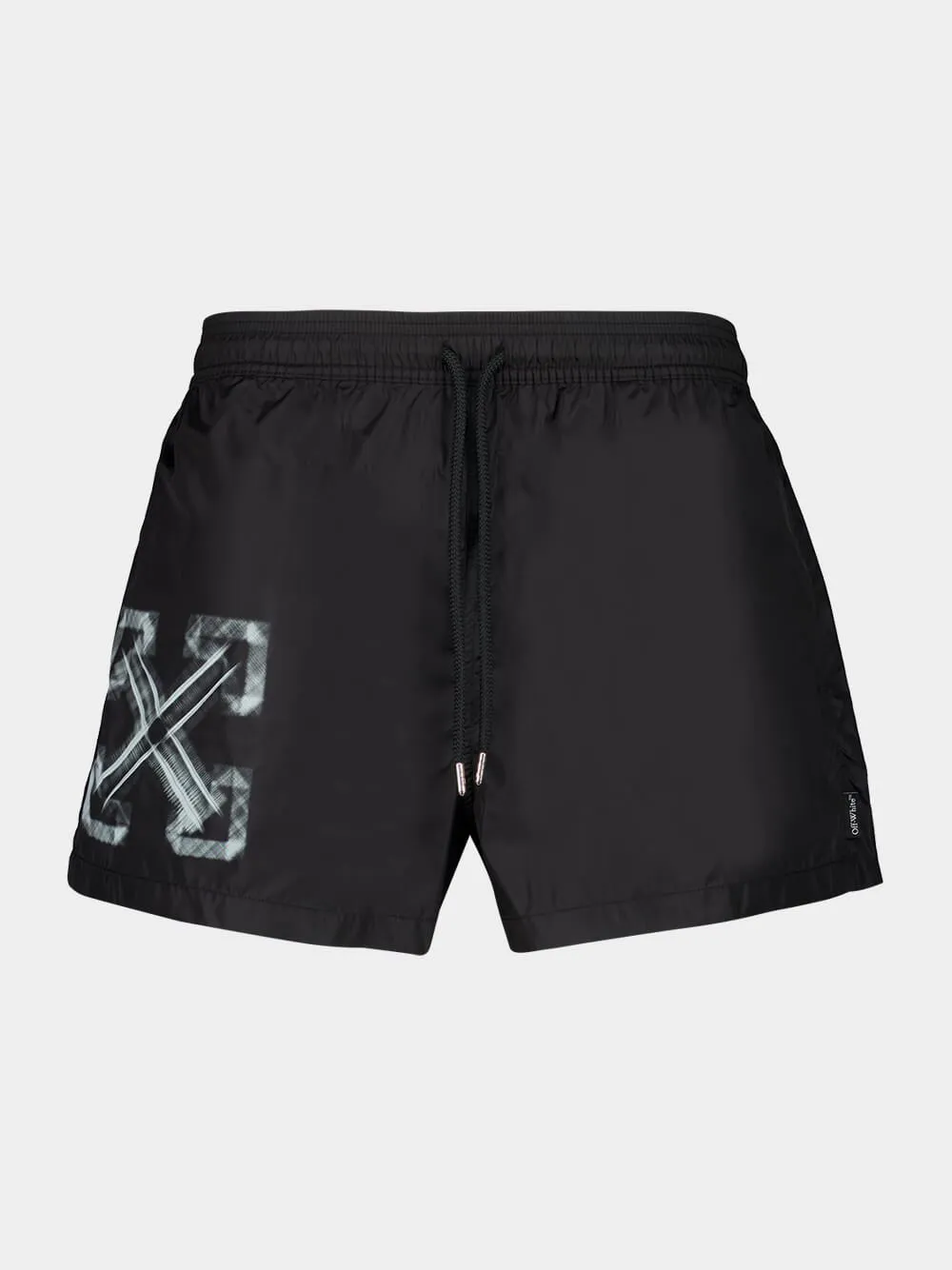 Arrows Black Swim Shorts sold by Fashion Clinic