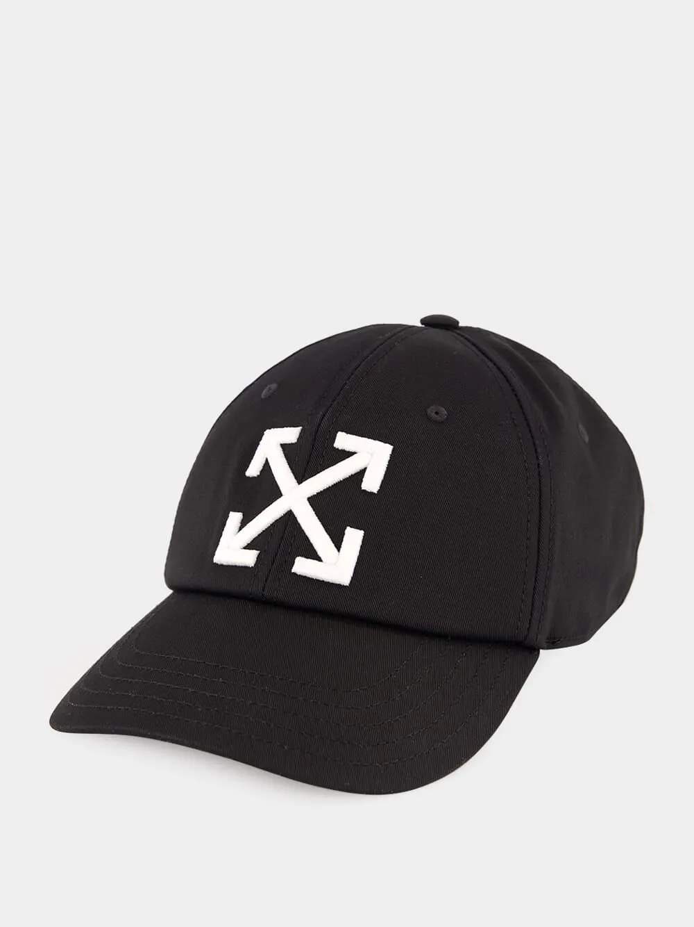 Black Baseball Cap with Arrow sold by Fashion Clinic