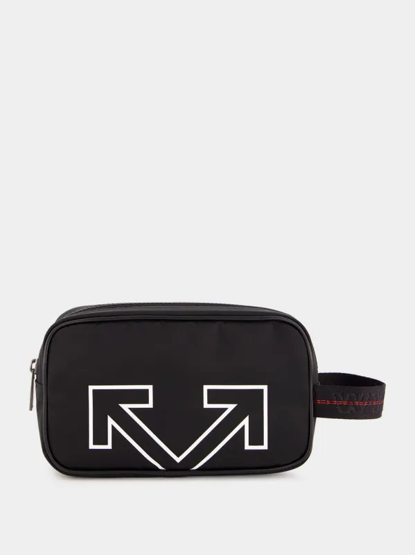 Black Heritage Toiletry Pouch sold by Fashion Clinic