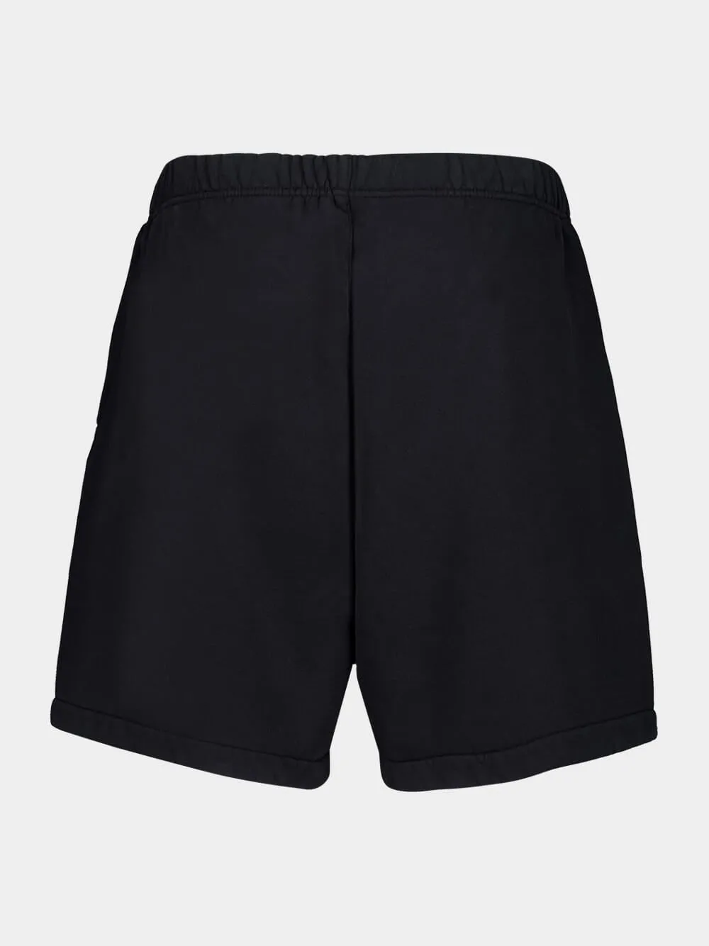 Black Heavy Fleece Soccer Shorts sold by Fashion Clinic product image thumbnail 2