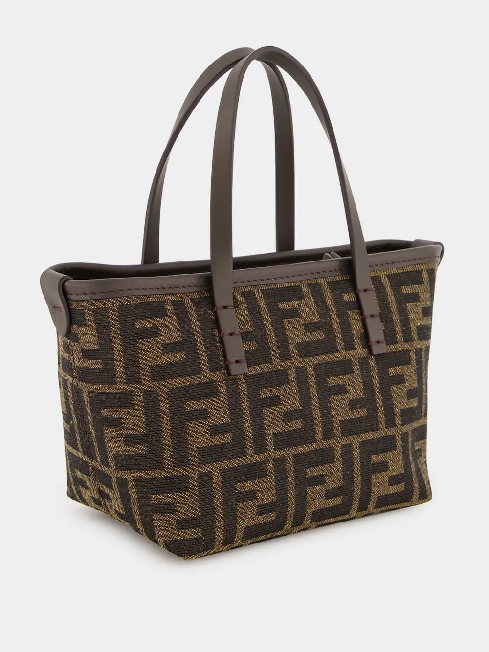 Brown Roll Mini Bag sold by Fashion Clinic product image thumbnail 3
