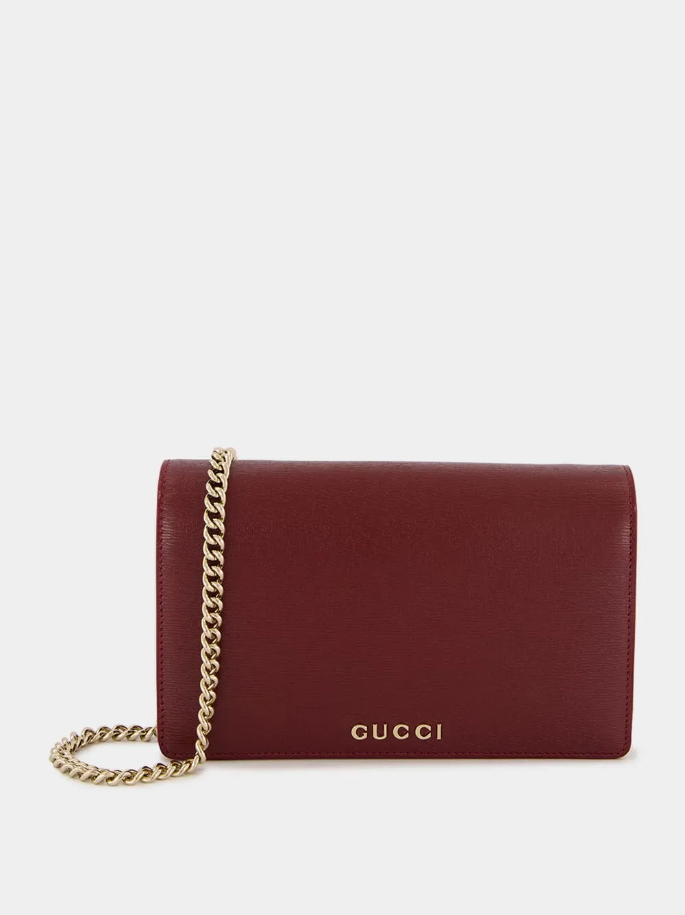 Rosso Ancora Chain Wallet sold by Fashion Clinic