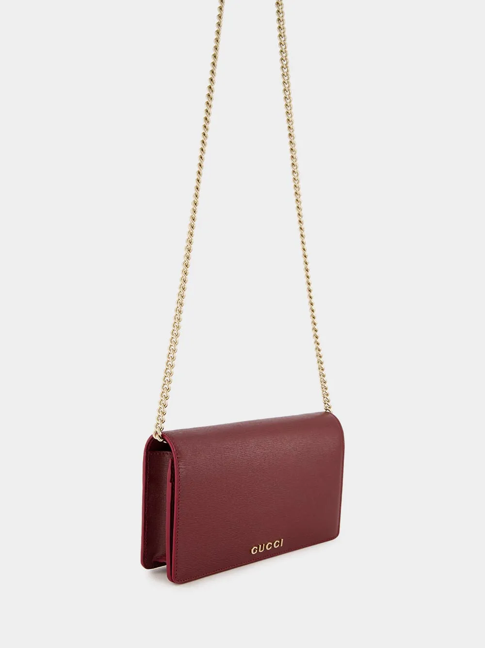 Rosso Ancora Chain Wallet sold by Fashion Clinic product image thumbnail 3