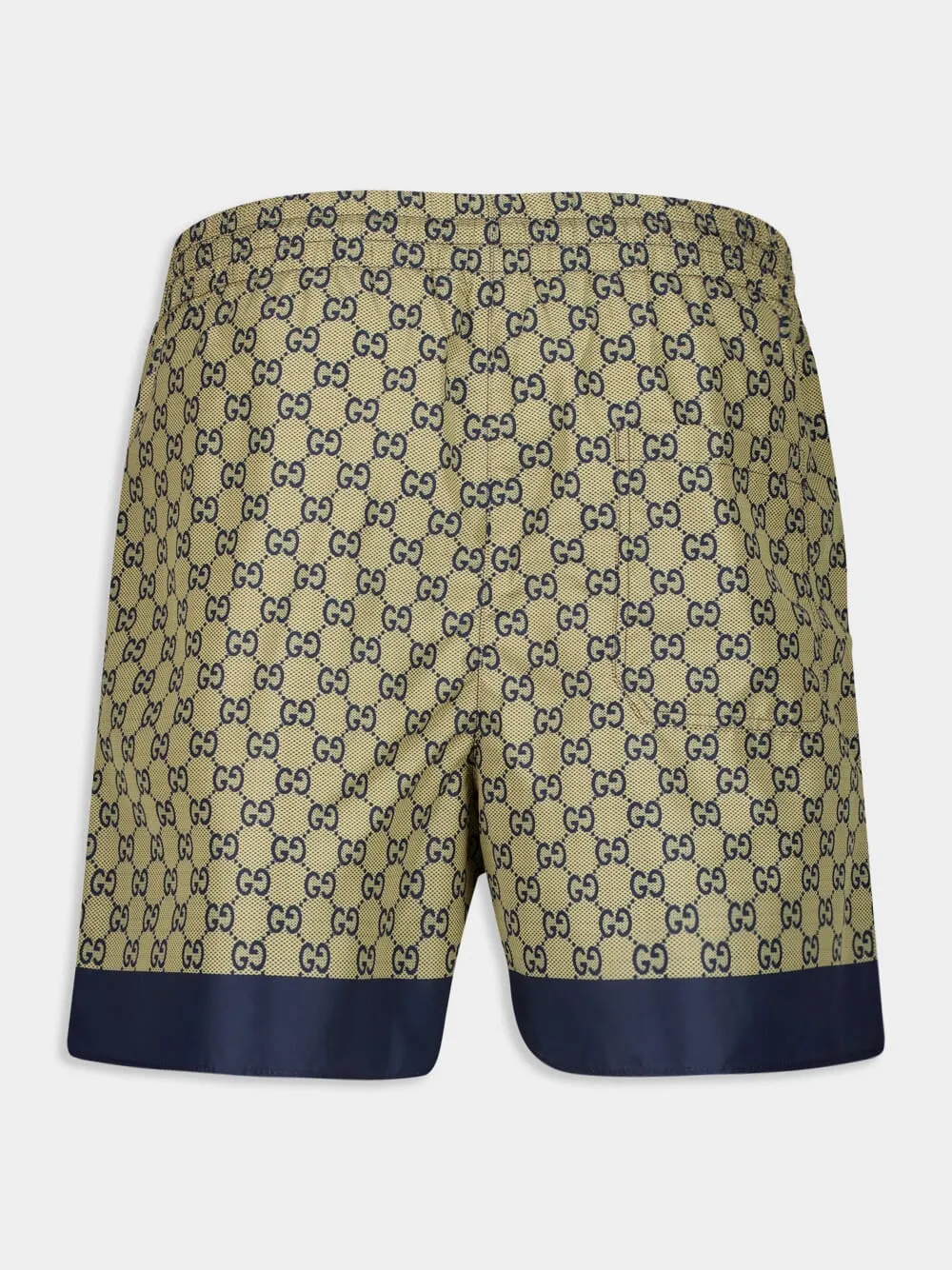 Beige GG Printed Tech Swim Shorts sold by Fashion Clinic product image thumbnail 2