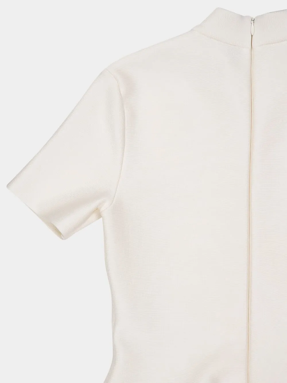 Off White Tulip Skirt Mini Dress sold by Fashion Clinic product image thumbnail 5