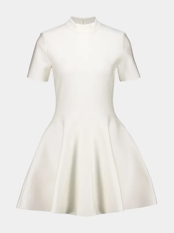 Off White Tulip Skirt Mini Dress made by Tom Ford