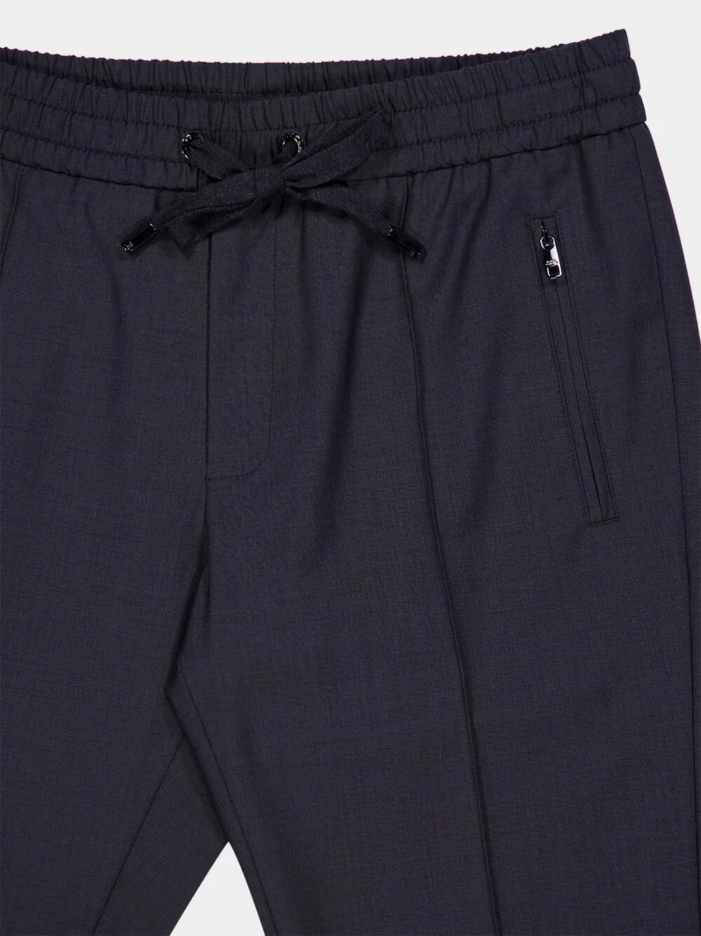 Grey Wool Jogging Pants sold by Fashion Clinic product image thumbnail 5