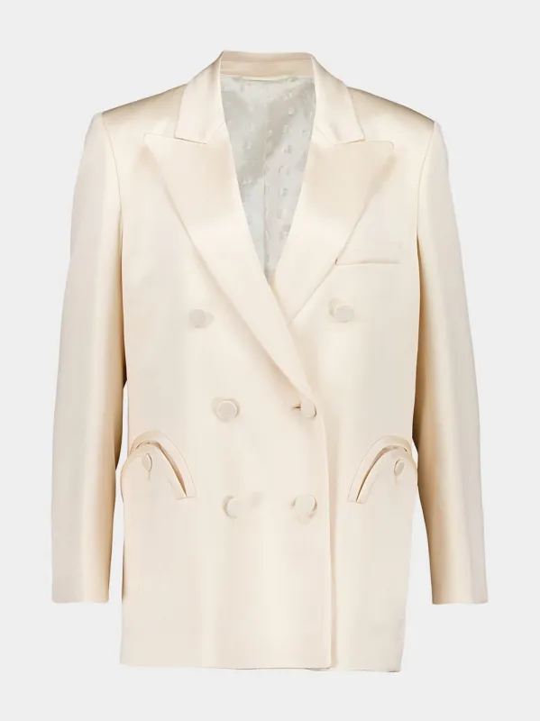 Ivory Novalis Everynight Blazer sold by Fashion Clinic