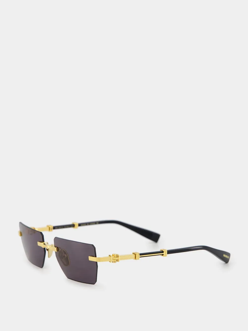 Black Pierre Sunglasses sold by Fashion Clinic product image thumbnail 3
