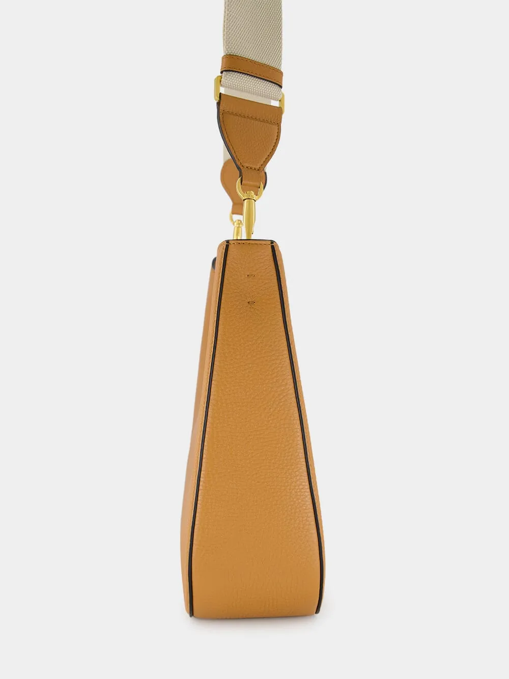 Almond Brown Hobo Shoulder Bag sold by Fashion Clinic product image thumbnail 4