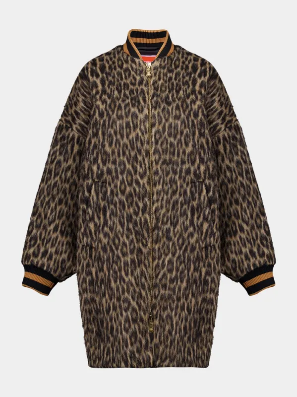 Brooklyn Cheetah Print Coat sold by Fashion Clinic