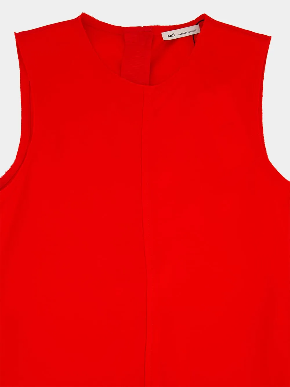 Poppy Red Long Straight Dress sold by Fashion Clinic product image thumbnail 4