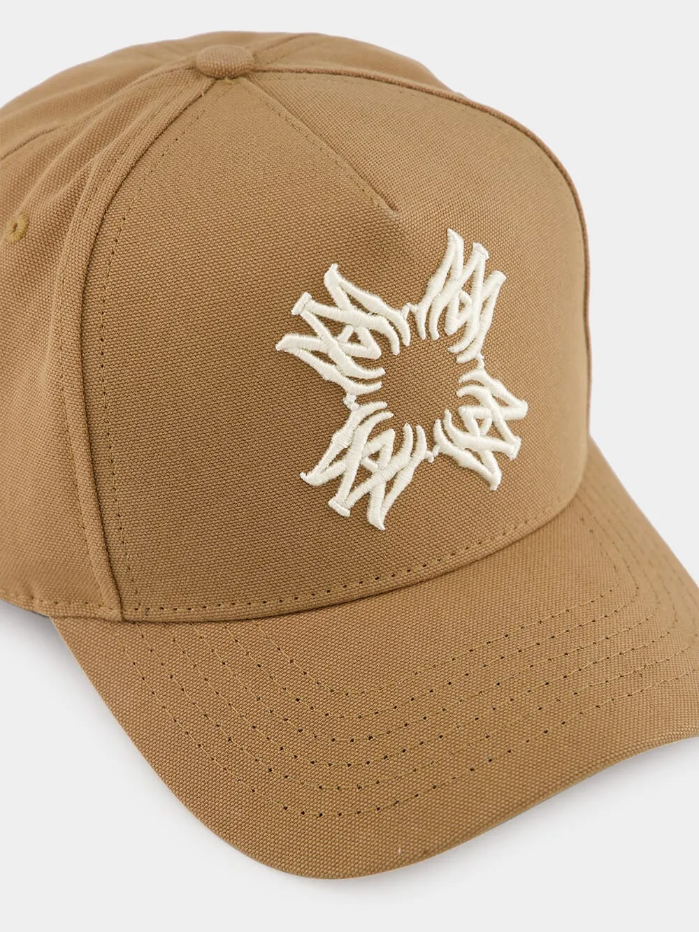 Camel Cap MA Quad Cotton Canvas sold by Fashion Clinic product image thumbnail 3