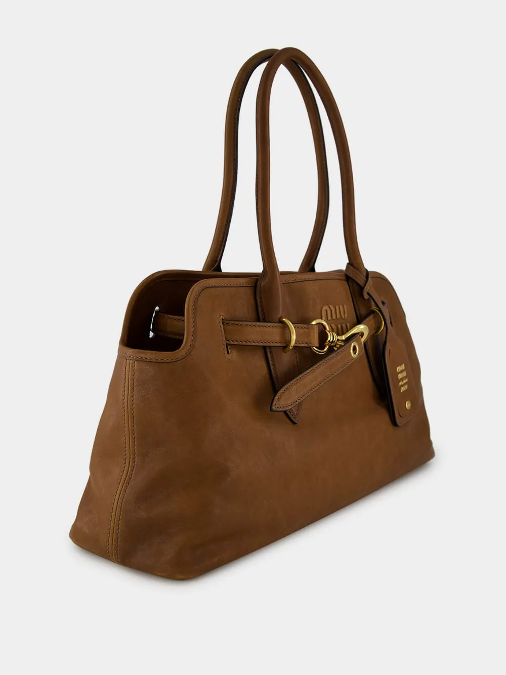 Oak Aventure Nappa Leather Bag sold by Fashion Clinic product image thumbnail 3