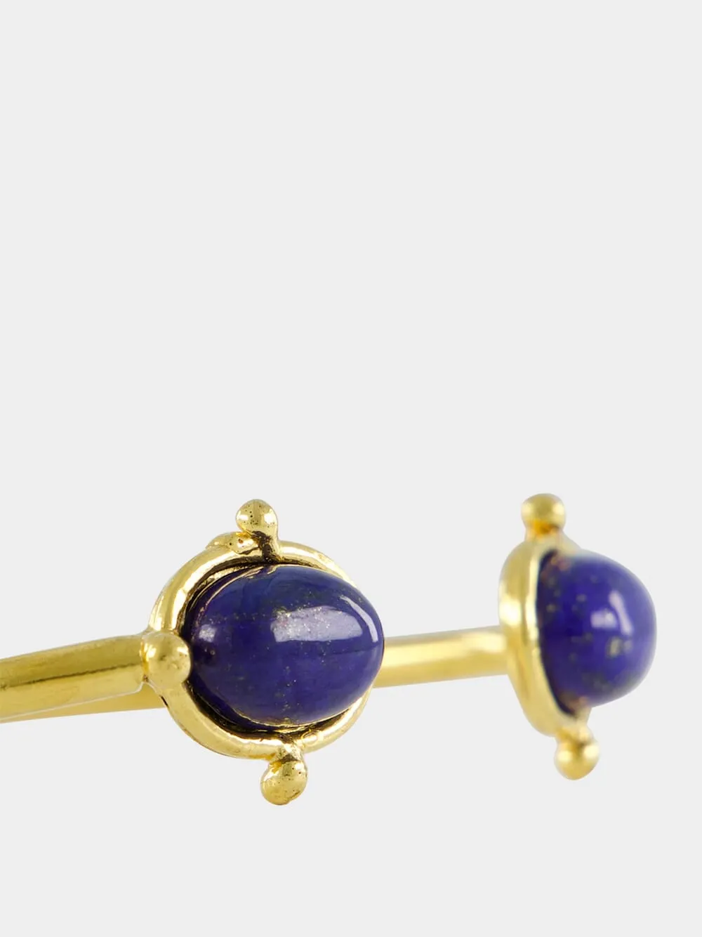 Gold Holis Bracelet with Lapis Lazuli sold by Fashion Clinic product image thumbnail 4