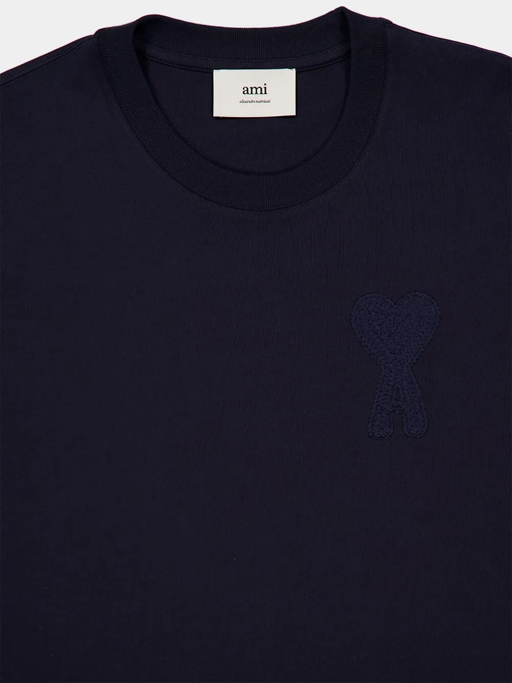 Navy Cotton Patch T-Shirt sold by Fashion Clinic product image thumbnail 3