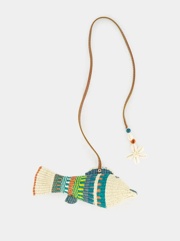 Bag Charm Multicoloured Medium Fish sold by Fashion Clinic