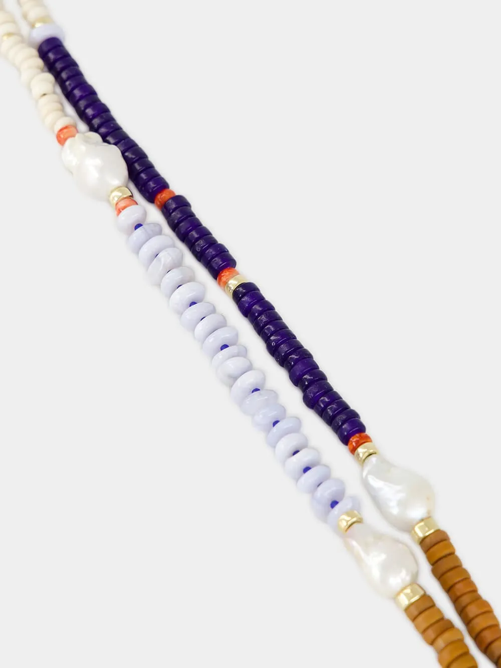 Cabana Necklace in Coastline sold by Fashion Clinic product image thumbnail 3