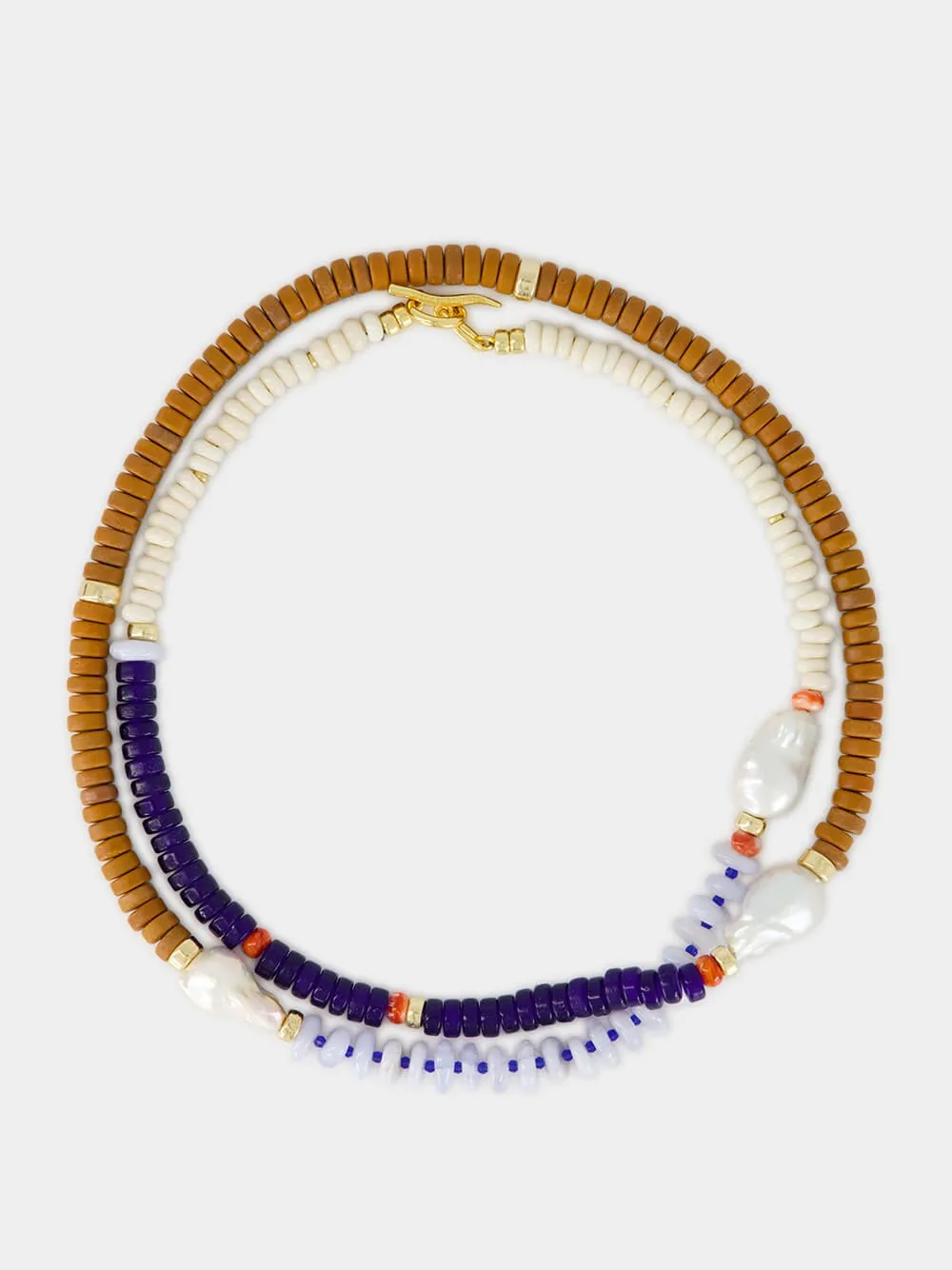 Cabana Necklace in Coastline sold by Fashion Clinic product image thumbnail 2