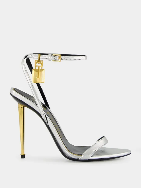 Padlock Ponty Naked Sandals sold by Fashion Clinic