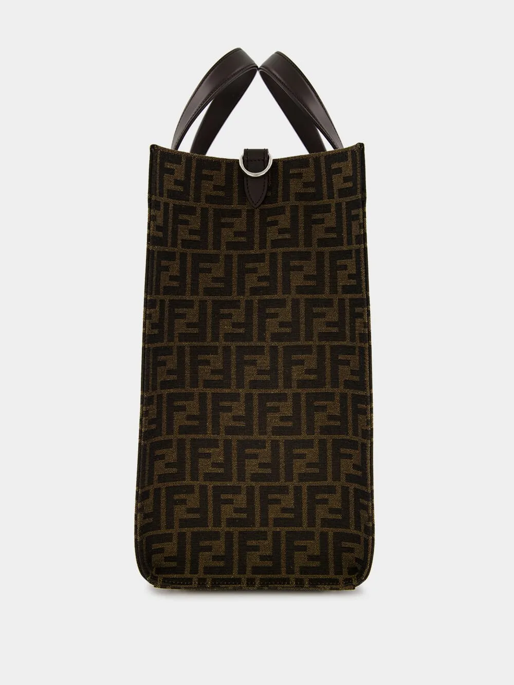 FF Jacquard Fabric Shopper Bag sold by Fashion Clinic product image thumbnail 4