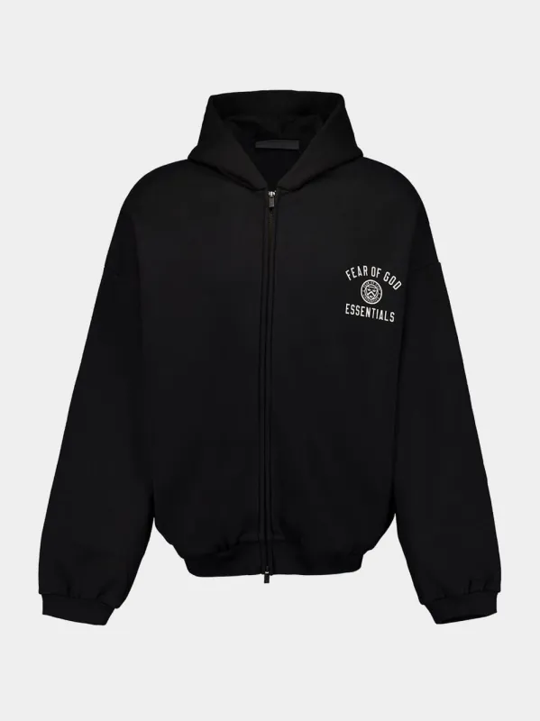 Black Full-Zip Sweatshirt made by Fear of God