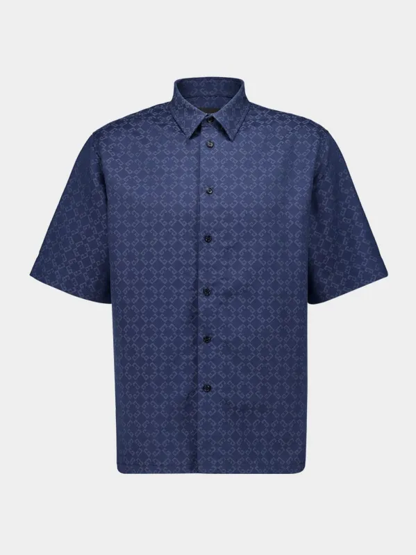 Monogram Denim Shirt sold by Fashion Clinic