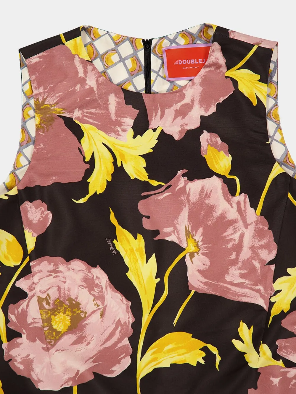 La Scala Black Floral Feather Top sold by Fashion Clinic product image thumbnail 3