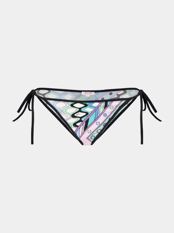 Vivara-Print Bikini Briefs made by Emilio Pucci