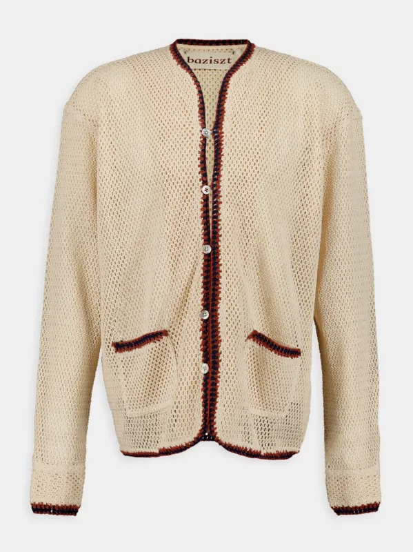 Paws Crochet Cardigan sold by Fashion Clinic